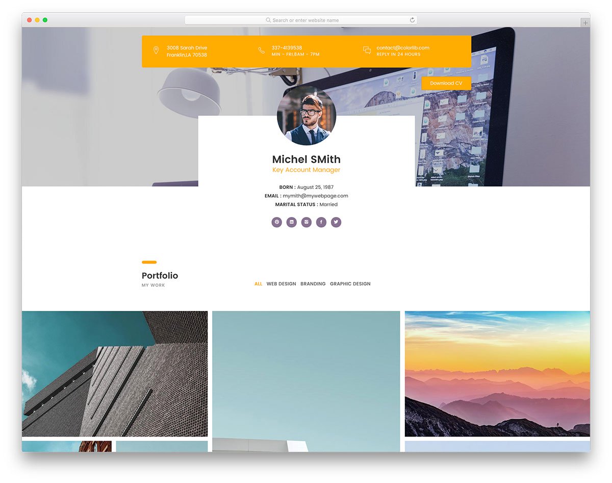 Template Cursos 2019 Free Bootstrap